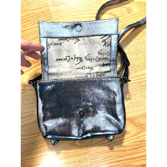Foley + Corrina - Crossbody handbag purse - silver metallic - Picture 4 of 8